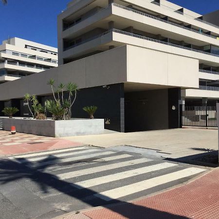 Apartamento Lujo, Primera Linea Playa, Garaje, Wifi, Piscina Climatizada Roquetas de Mar Dış mekan fotoğraf