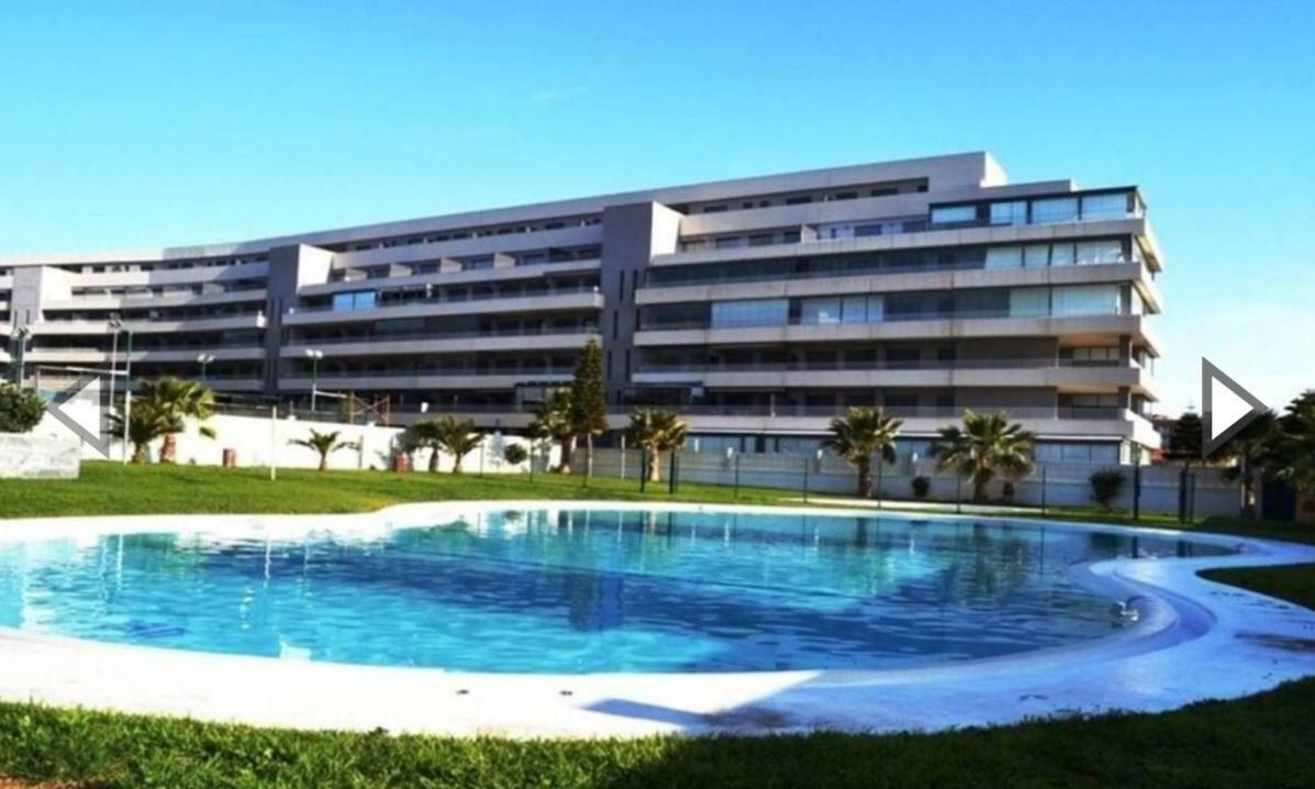 Apartamento Lujo, Primera Linea Playa, Garaje, Wifi, Piscina Climatizada Roquetas de Mar Dış mekan fotoğraf