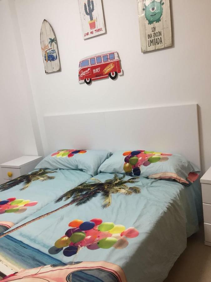 Apartamento Lujo, Primera Linea Playa, Garaje, Wifi, Piscina Climatizada Roquetas de Mar Dış mekan fotoğraf