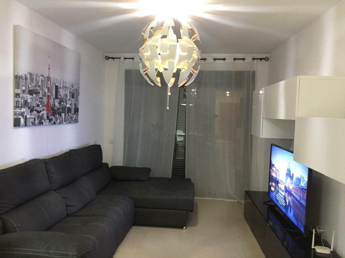 Apartamento Lujo, Primera Linea Playa, Garaje, Wifi, Piscina Climatizada Roquetas de Mar Dış mekan fotoğraf